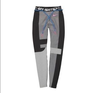 Off White x Nike Women’s Easy Run Tights - Grey